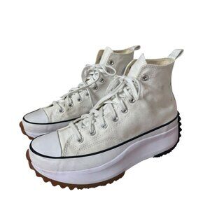 Converse Run Star Hike Platform High Tops | Men’s 9.5 / Women’s 11 White